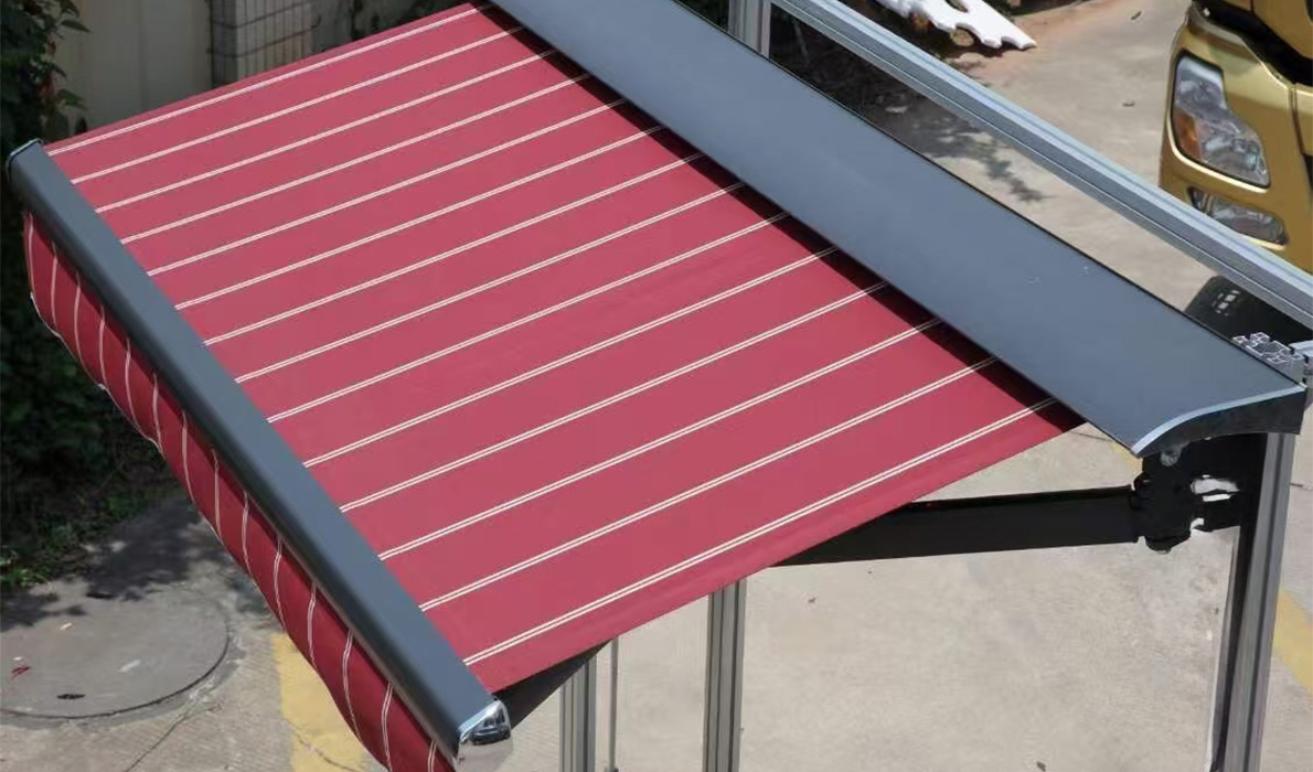 Full Cassette Retractable Awning outdoor sunshade malaysia